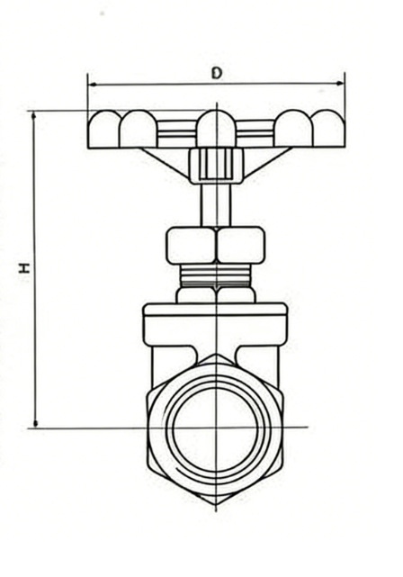 High-pressure floating ball valve